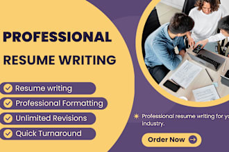 deliver executive resumes, tech resumes and professional resume writing services