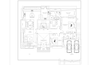 draw a professional autocad 2d floor plan expert