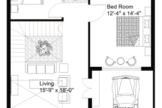 draw a professional autocad 2d floor plan expert