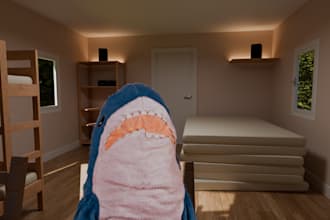 craft custom 3d backgrounds for your videos or streams
