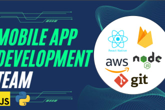 do professional mobile app development using react native