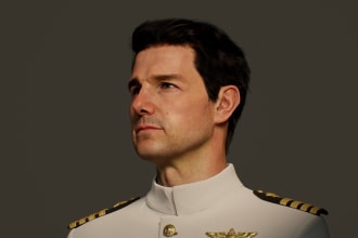 design hyper realistic 3d characters for games, films, metaverse or nfts