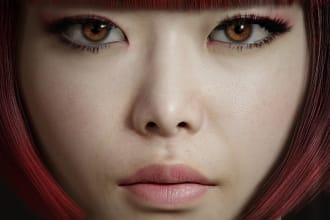 create ultra realistic 3d character model for games, films, or nft