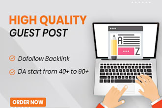 guest post high quality backlinks on high traffic website