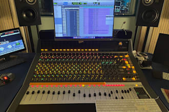 record pro rock, punk and prog acoustic drum tracks