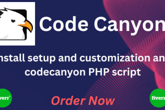 install setup and customization any codecanyon PHP script