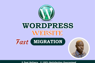 migrate and backup your wordpress website fast