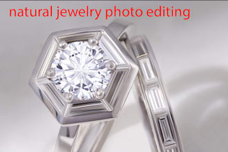 do natural jewelry retouching and jewellery color correction