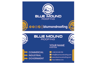 design unique business card, visiting card, name card