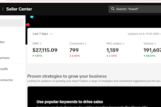 increase your tiktok shop sales USA seller central consultant