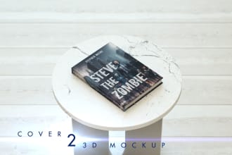 turn your cover to 3d mockup