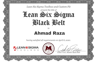 do lean six sigma and industrial engineering projects