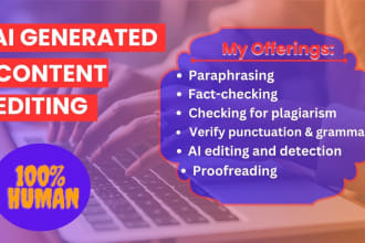 edit your ai generated content to make it more human