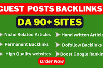 write and publish guest post, dofollow guest post on high da seo backlinks