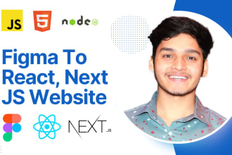 do html css js react js next js typescript node js full stack project