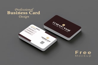 design modern luxury minimalist business card, stationery