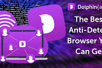 write automation script for dolphin anty