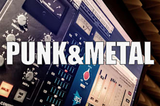 mix and master your punk and metal song