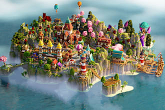 build map minecraft any theme and lobby server