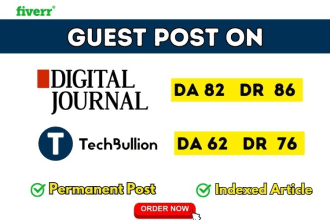 publish guest post on tech bullion and  digital journal