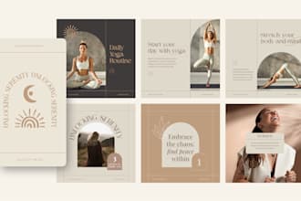 design premium templates for social media platforms