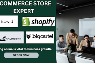 design ecwid website big cartel store shift4shop website bigcommerce store