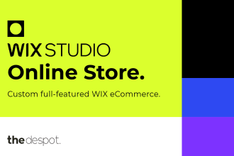 design and build a modern wix online store