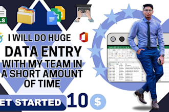 do precise data entry, web research, and copy paste