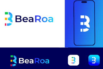 do modern tech apps startup, software saas, crypto website logo design