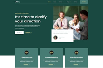 life coaching website coaching website online course wordpress website