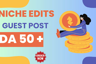 publish da 50 niche edit footer homepage blogroll sitewide links