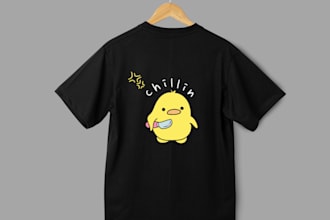 create a minimalist t shirt design