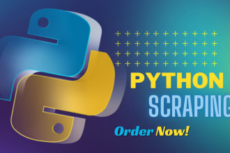 do data mining, data collection, data scraping, and python web scraping