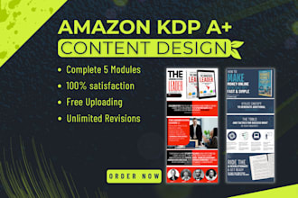do amazon kdp a plus content design for your KDP book that get sales