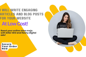 deliver well researched website content and landing pages