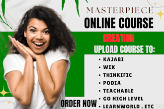 create online course content, ebook online course, kajabi course creation upload