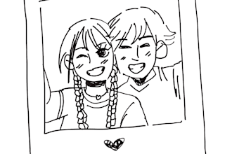 draw a custom romantic couple
