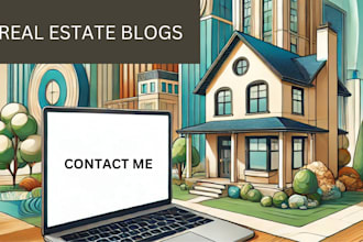 write real estate and home improvement blogs
