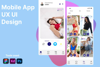 design trendy stunning creative uiux for web mobile apps wireframe
