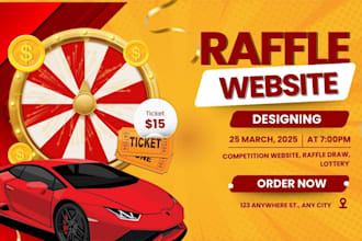 raffle website competition website giveaway website event website raffle ticket