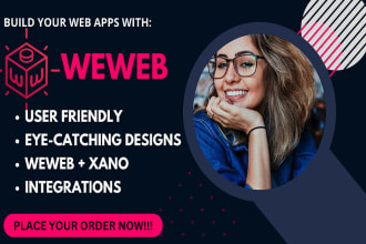 build weweb webapps with xano integrations