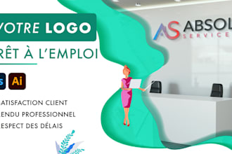 créer un logo minimaliste, moderne et professionnel