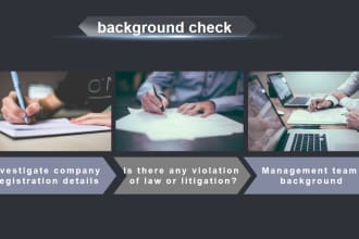 conduct background checks on your business partners in china