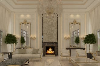 do 2d interior design working drawings