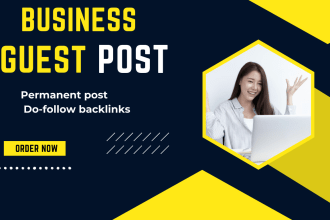 publish business guest post, high da guest post