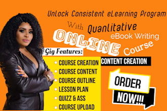 prepare masterclass online course content curriculum on any subject