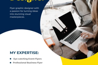 design creative party flyer, corporate flyer, food flyer