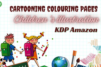 do cartooning drawings for kids at KDP amazon