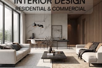 professional interior design for residential and commercial spaces