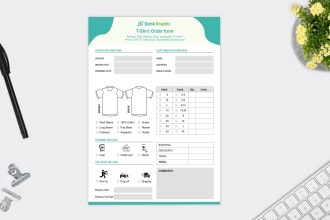design your order form